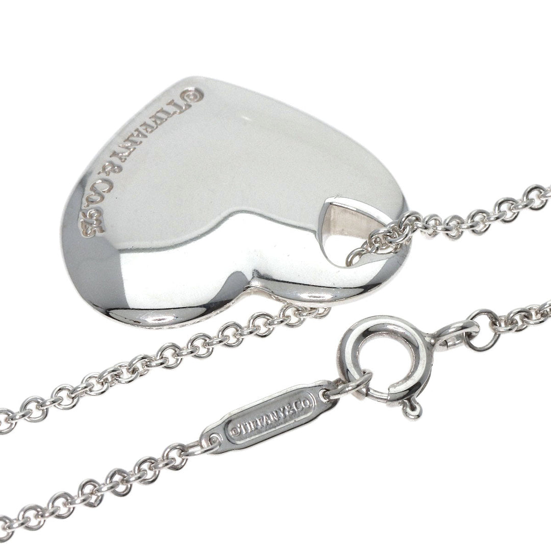 TIFFANY&Co. Necklace SV Silver heart Women Used Authentic