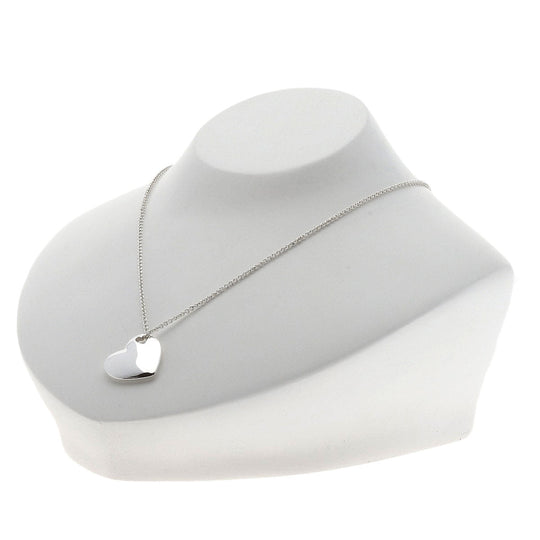 TIFFANY&Co. Necklace SV Silver heart Women Used Authentic