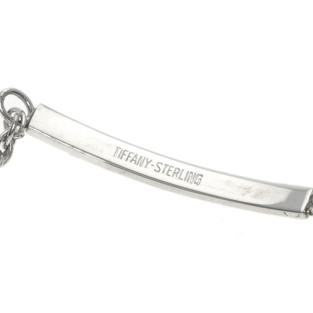 TIFFANY&Co. bracelet SV Silver Bar Chain Women Used Authentic