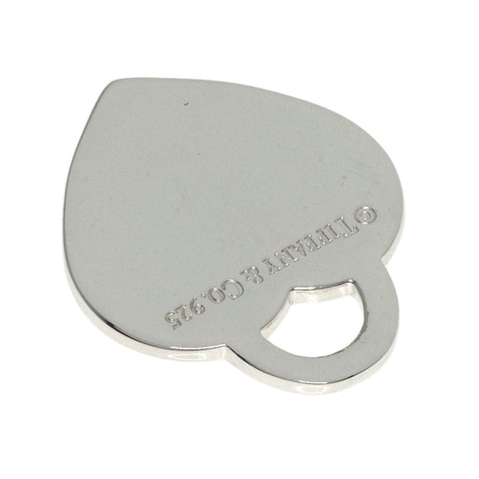 TIFFANY&Co. Pendant top SV Silver Notes Heart Women Used Authentic