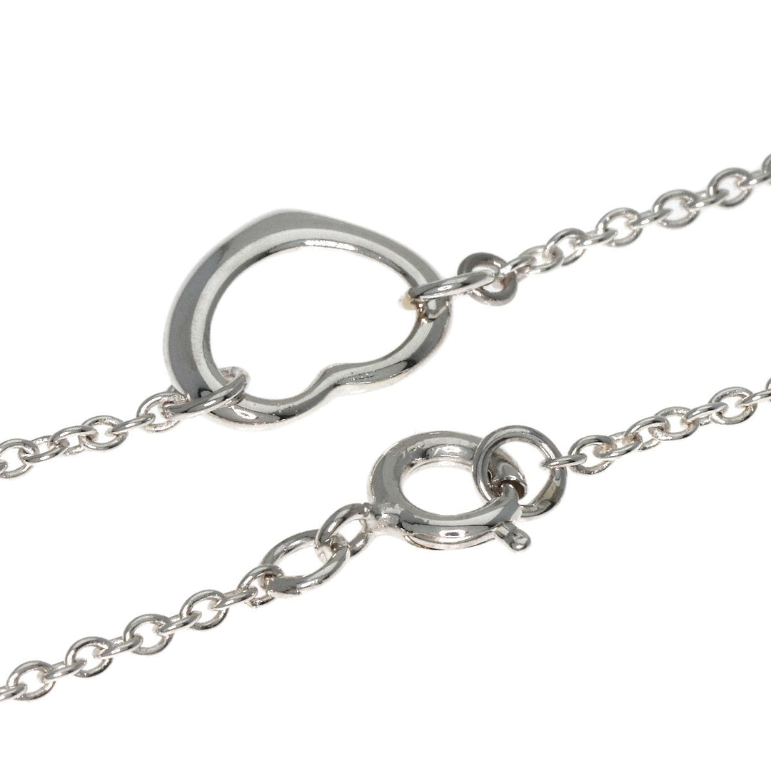 TIFFANY&Co. bracelet SV Silver Open heart Women Used Authentic