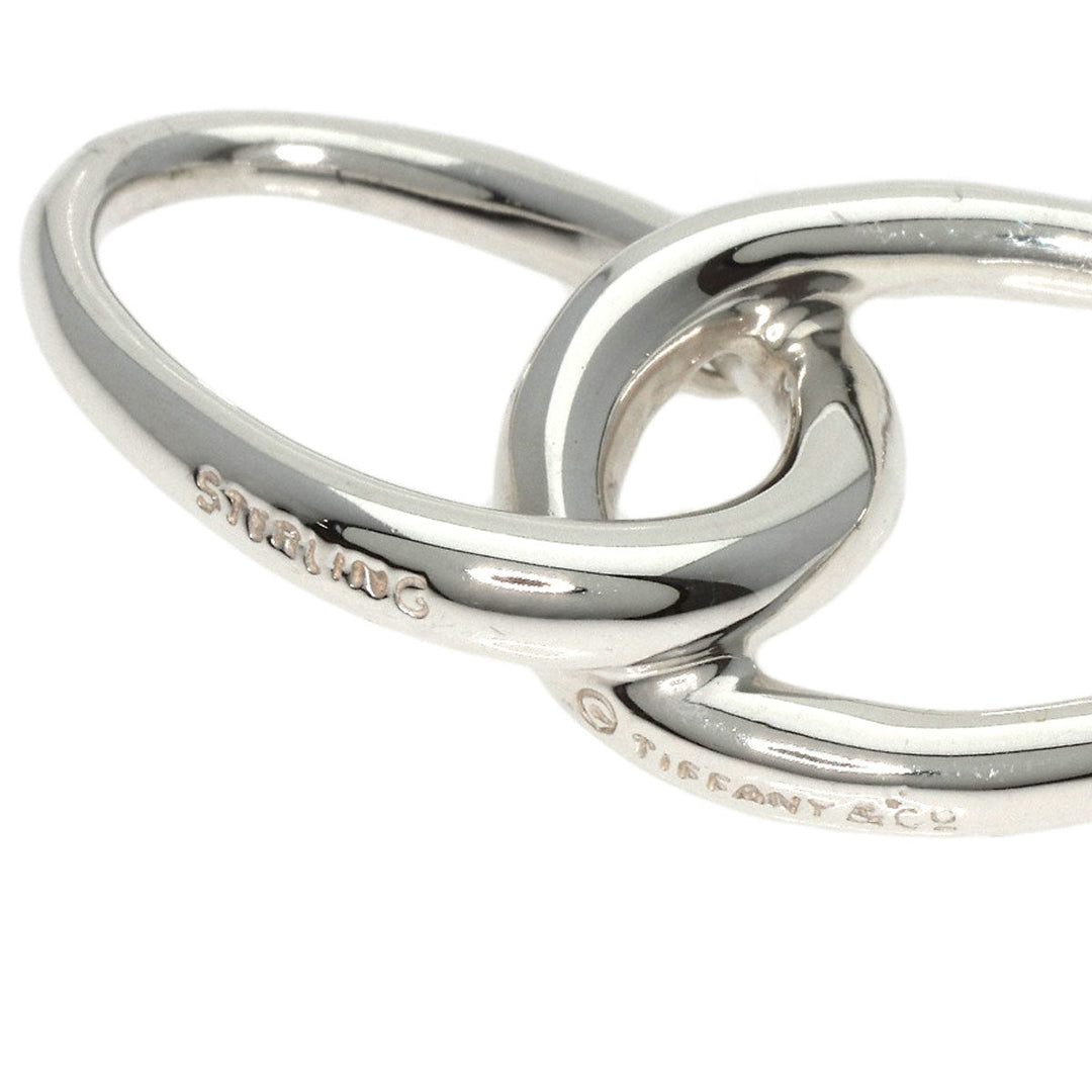 TIFFANY&Co. Necklace SV Silver Double loop Women Used Authentic