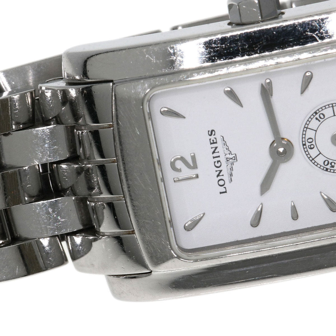 LONGINES Watches Quartz L5.155.4 Stainless Steel , Stainless Steel Silver Dolcevita white dial Women Used Authentic