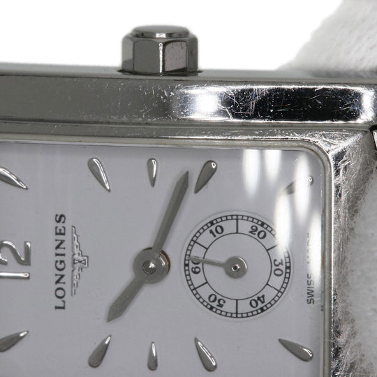 LONGINES Watches Quartz L5.155.4 Stainless Steel , Stainless Steel Silver Dolcevita white dial Women Used Authentic
