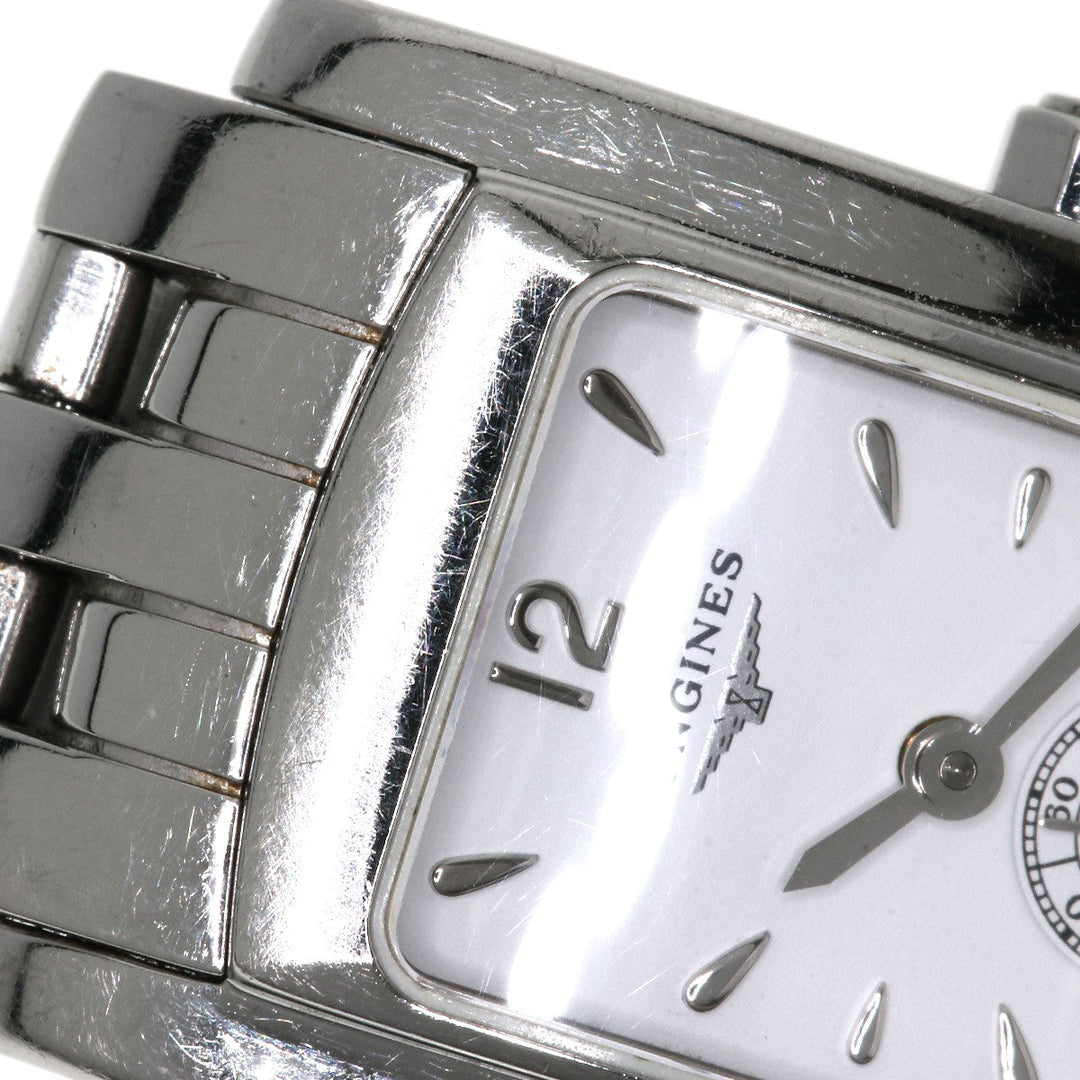 LONGINES Watches Quartz L5.155.4 Stainless Steel , Stainless Steel Silver Dolcevita white dial Women Used Authentic