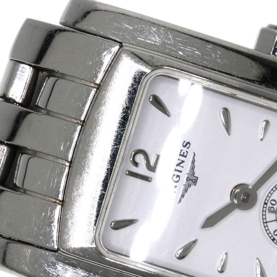 LONGINES Watches Quartz L5.155.4 Stainless Steel , Stainless Steel Silver Dolcevita white dial Women Used Authentic