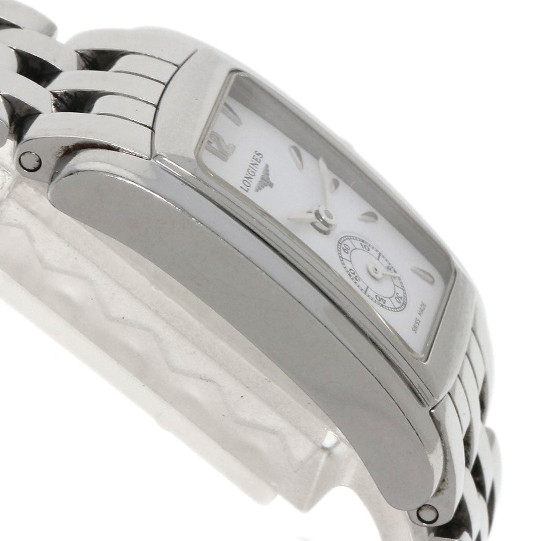 LONGINES Watches Quartz L5.155.4 Stainless Steel , Stainless Steel Silver Dolcevita white dial Women Used Authentic