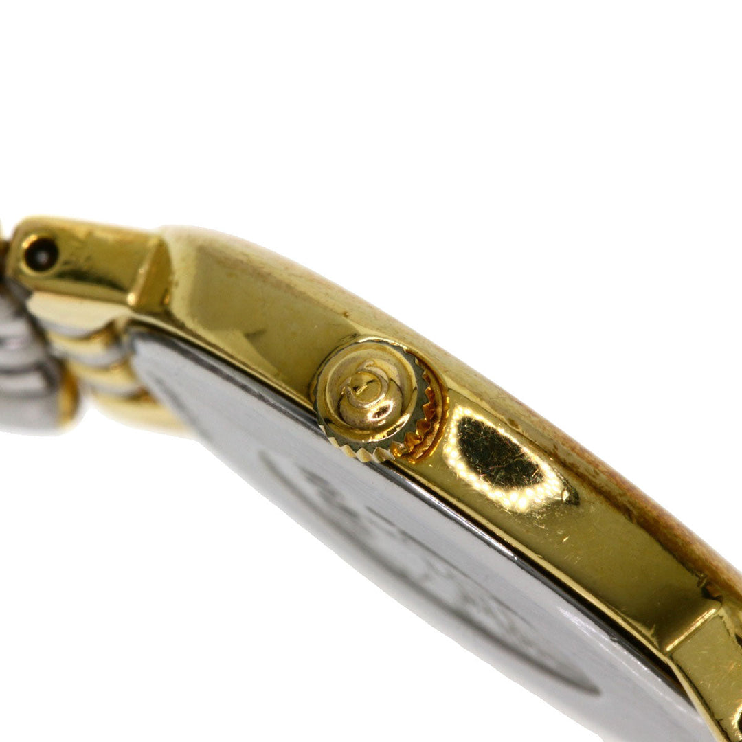 OMEGA Watches Quartz Stainless Steel , SSxGP gold De Ville Ivory dial Women Used Authentic