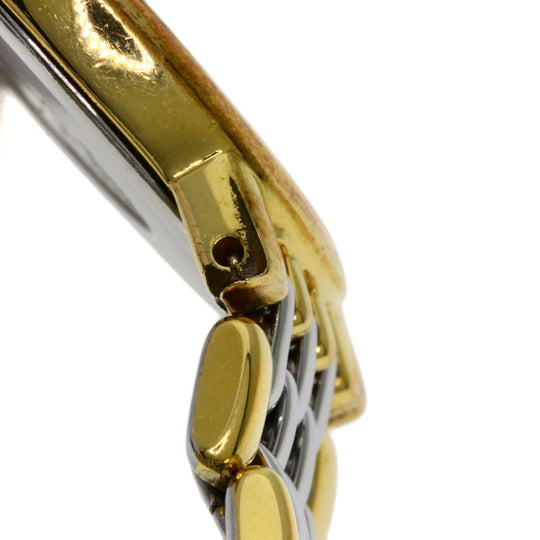 OMEGA Watches Quartz Stainless Steel , SSxGP gold De Ville Ivory dial Women Used Authentic
