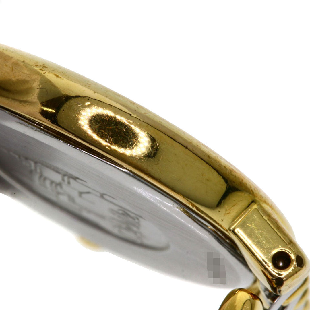 OMEGA Watches Quartz Stainless Steel , SSxGP gold De Ville Ivory dial Women Used Authentic