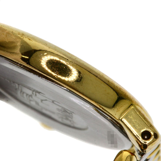 OMEGA Watches Quartz Stainless Steel , SSxGP gold De Ville Ivory dial Women Used Authentic
