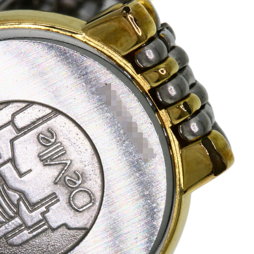 OMEGA Watches Quartz Stainless Steel , SSxGP gold De Ville Ivory dial Women Used Authentic
