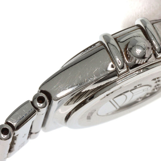 OMEGA Watches Quartz 1561.61 Stainless Steel Silver Constellation Orange dial Women Used Authentic