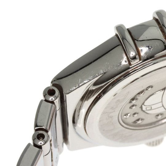 OMEGA Watches Quartz 1561.61 Stainless Steel Silver Constellation Orange dial Women Used Authentic