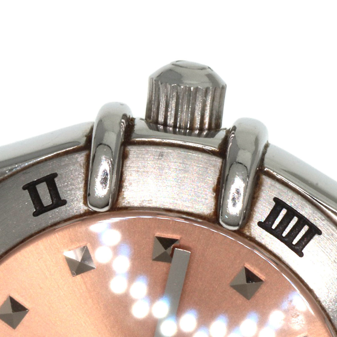 OMEGA Watches Quartz 1561.61 Stainless Steel Silver Constellation Orange dial Women Used Authentic