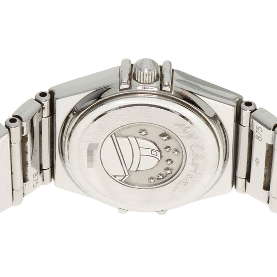OMEGA Watches Quartz 1561.61 Stainless Steel Silver Constellation Orange dial Women Used Authentic