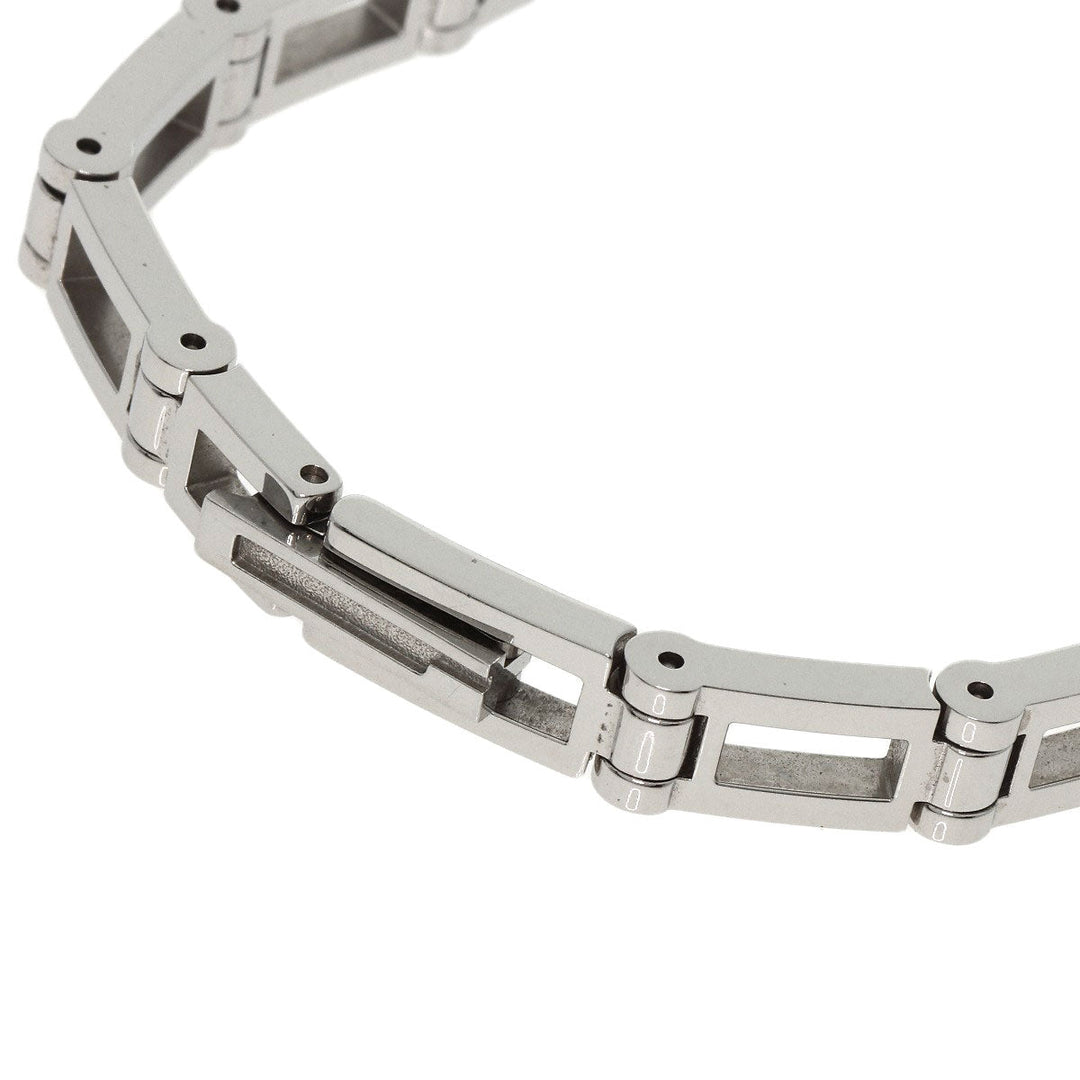 GUCCI Watches Quartz 3900L Stainless Steel , Stainless Steel Silver Square face gray dial Women Used Authentic