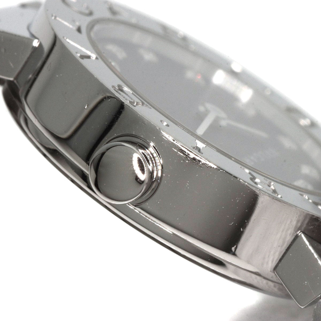 BVLGARI Watches Quartz BB23SS/12 Stainless Steel , Stainless Steel Silver Bulgari Bulgari black dial Women Used Authentic