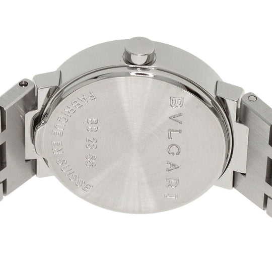 BVLGARI Watches Quartz BB23SS/12 Stainless Steel , Stainless Steel Silver Bulgari Bulgari black dial Women Used Authentic