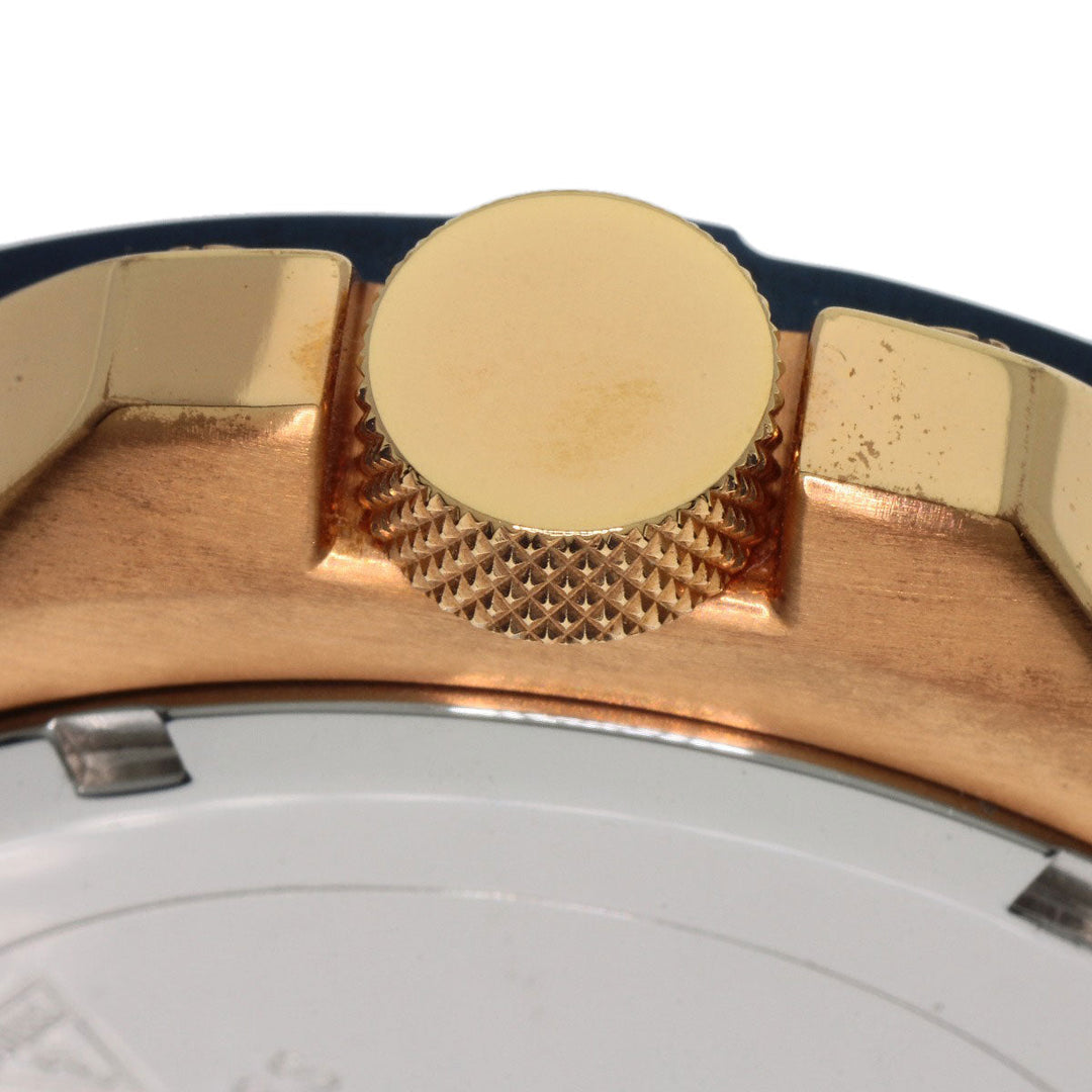 Guess Watches Quartz U0247G3 Gold Plated, Rubber gold Chronograph Navy dial mens Used Authentic