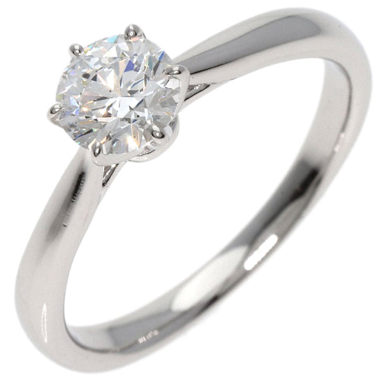 TASAKI Ring PT950 Silver Diamond Ring G-VS-2-EX Women Used Authentic