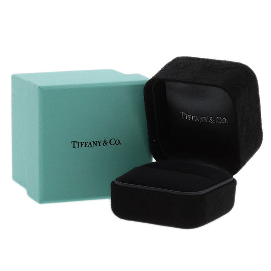 TIFFANY&Co. Ring PT950 Silver diamond Women Used Authentic