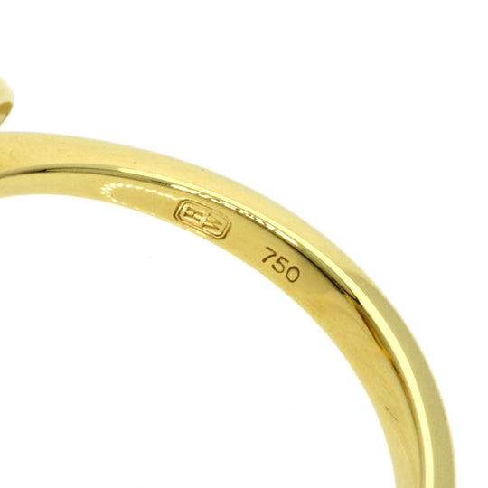 HARRY WINSTON Ring 18K Yellow Gold gold Lily Cluster Mini Diamond Women Used Authentic