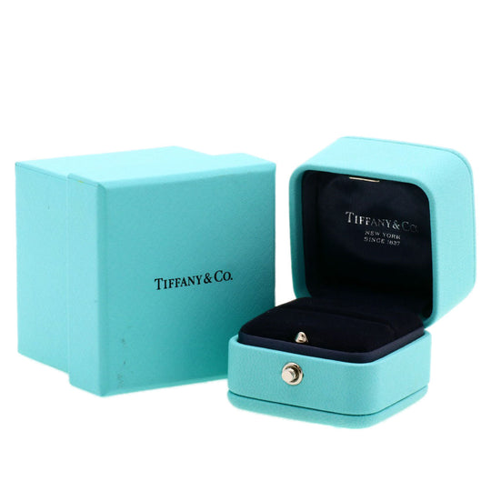 TIFFANY&Co. Ring PT950 Silver Paper Flower Tanzanite Diamond