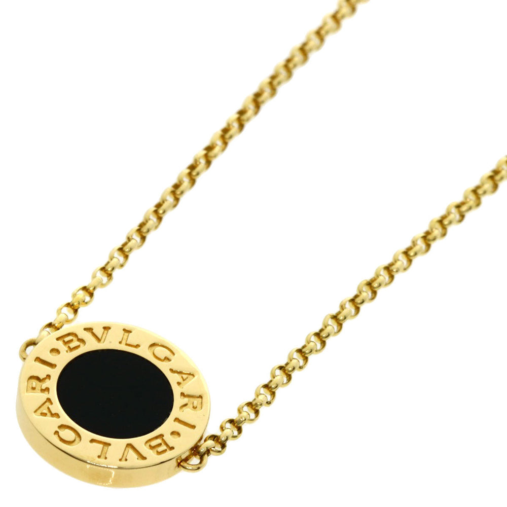 BVLGARI bracelet 18K Yellow Gold gold BVLGARI BVLGARI Onyx Women Used Authentic
