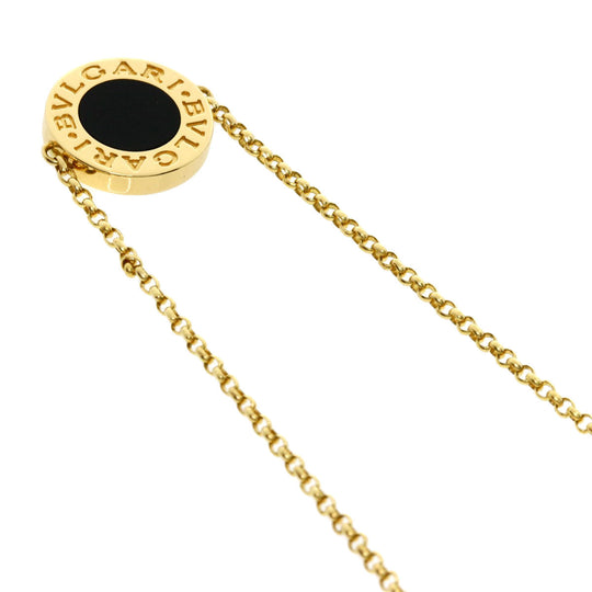 BVLGARI bracelet 18K Yellow Gold gold BVLGARI BVLGARI Onyx Women Used Authentic