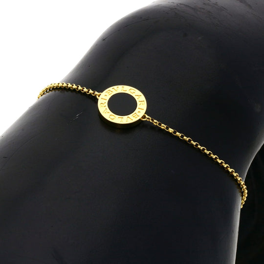 BVLGARI bracelet 18K Yellow Gold gold BVLGARI BVLGARI Onyx Women Used Authentic