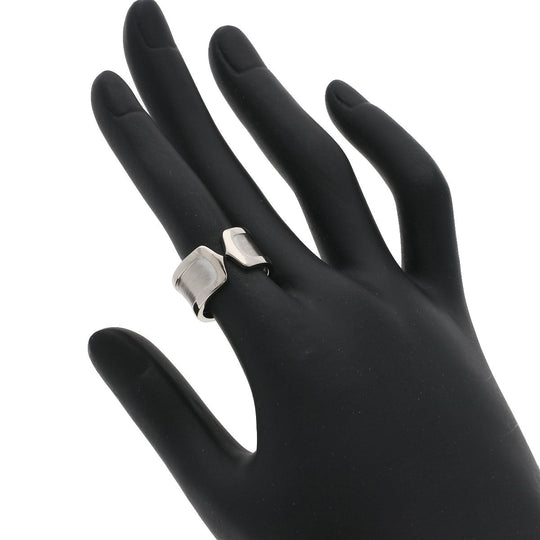 CARTIER Ring K18WG Silver C2 Ring LM #50