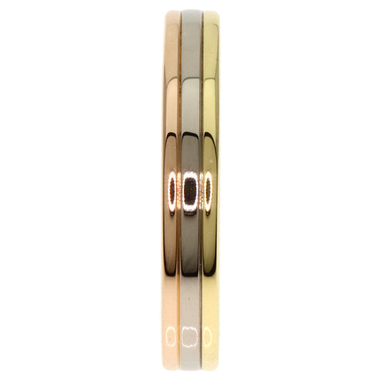 CARTIER Ring 18K Yellow Gold gold Three colors # 58