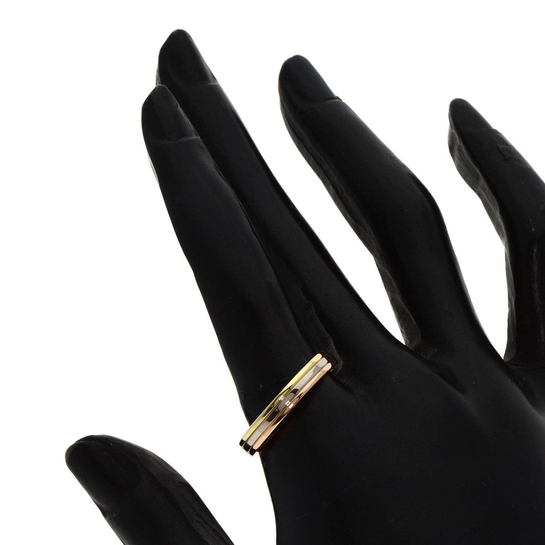 CARTIER Ring 18K Yellow Gold gold Three colors # 58