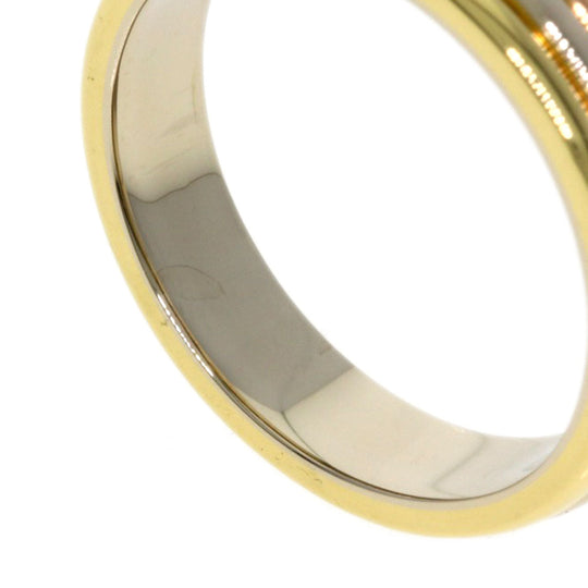 CARTIER Ring K18YG , K18PG , K18WG gold Three color # 50 Women Used Authentic
