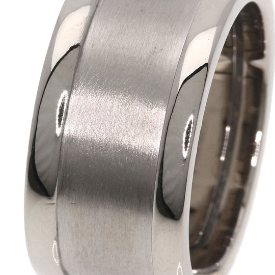CARTIER Ring K18WG Silver C2 ring LM # 54 Women Used Authentic