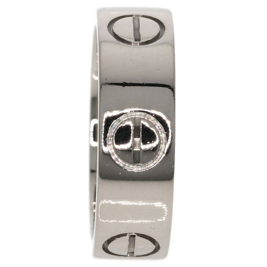 CARTIER Ring K18WG Silver Love Ring #48