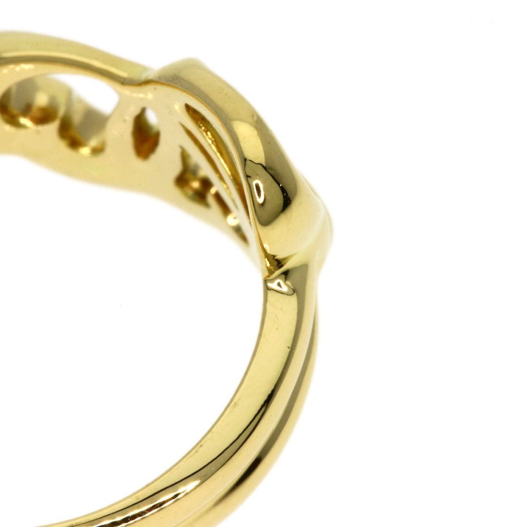 TIFFANY&Co. Ring 18K Yellow Gold gold Triple heart Women Used Authentic