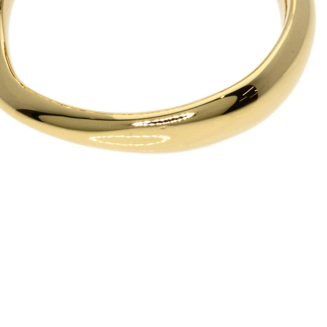 TIFFANY&Co. Ring 18K Yellow Gold gold Open heart Women Used Authentic