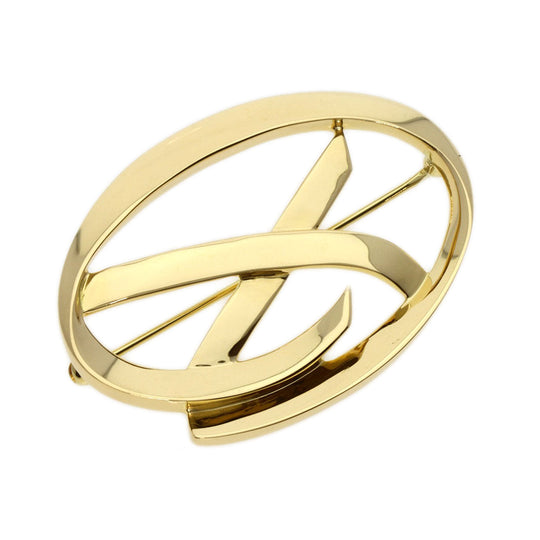 TIFFANY&Co. Brooch 18K Yellow Gold gold Paloma Picasso Kiss Women Used Authentic