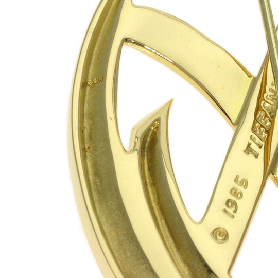 TIFFANY&Co. Brooch 18K Yellow Gold gold Paloma Picasso Kiss Women Used Authentic