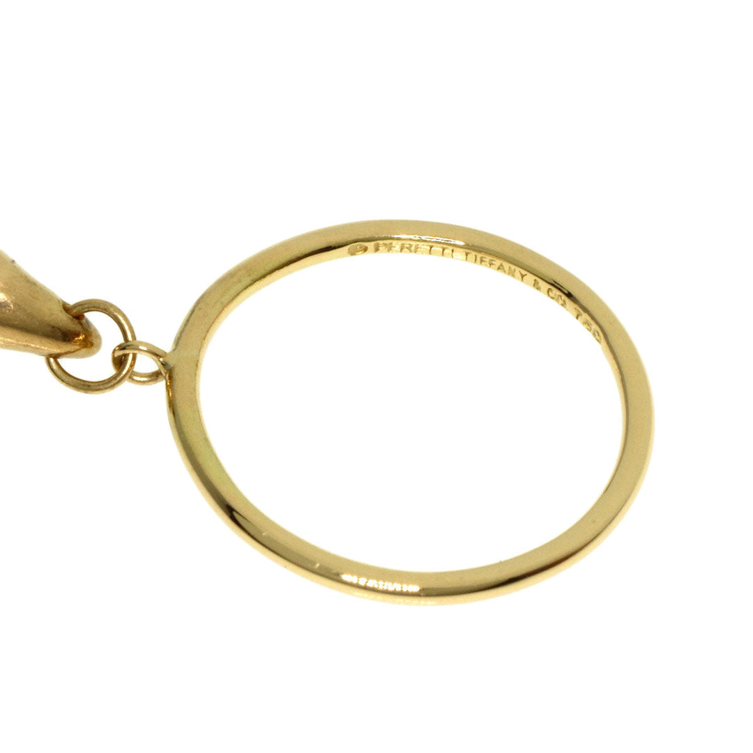 TIFFANY&Co. Ring 18K Yellow Gold gold teardrop Women Used Authentic