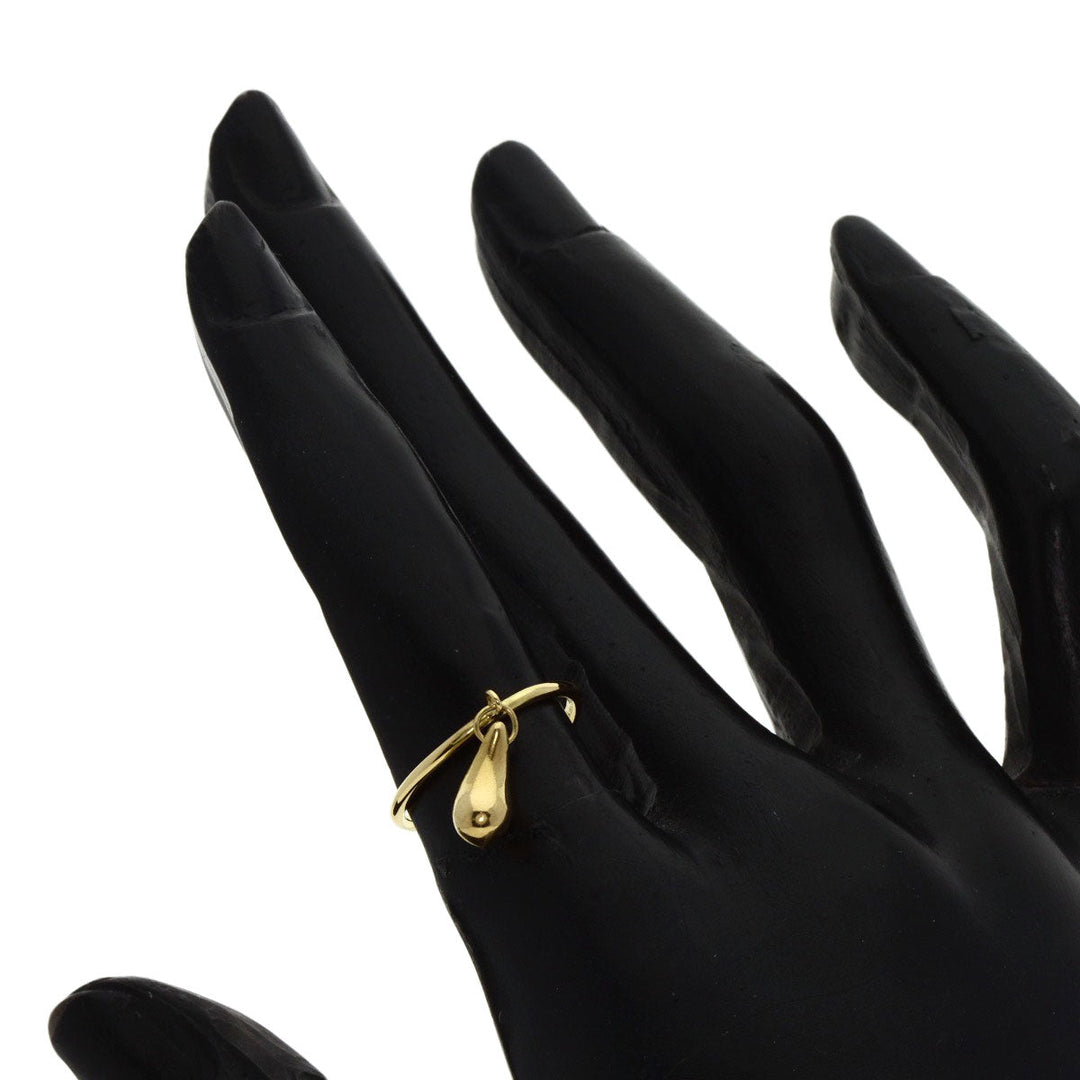 TIFFANY&Co. Ring 18K Yellow Gold gold teardrop Women Used Authentic
