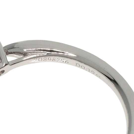 TIFFANY&Co. Ring PT950 Silver Harmony diamond Women Used Authentic