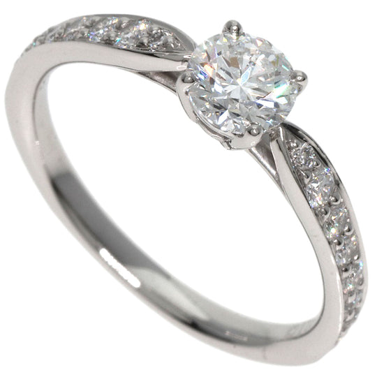 TIFFANY&Co. Ring PT950 Silver Harmony diamond Women Used Authentic