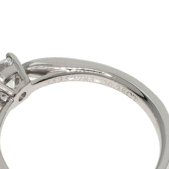 TIFFANY&Co. Ring PT950 Silver Harmony diamond Women Used Authentic