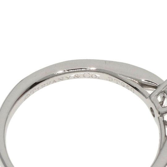 TIFFANY&Co. Ring PT950 Silver Harmony diamond Women Used Authentic