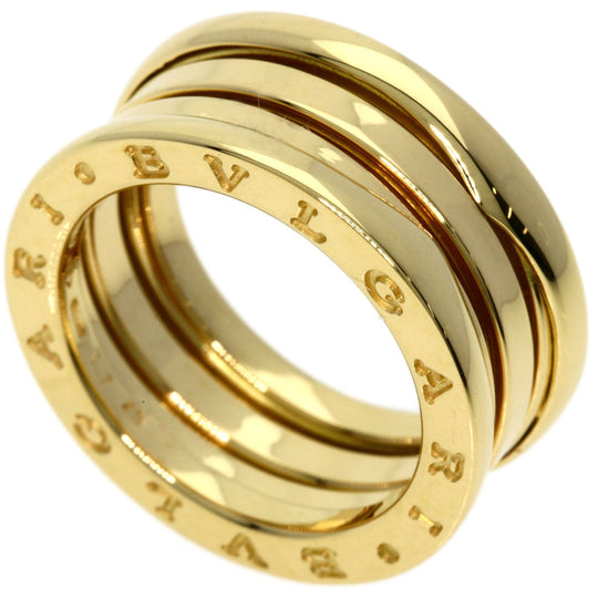 BVLGARI Ring 18K Yellow Gold gold B-zero1 B-zero One 2 Band #49 Women Used Authentic