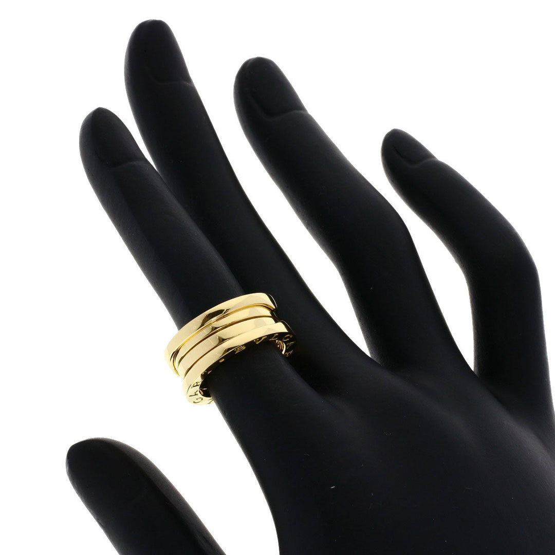 BVLGARI Ring 18K Yellow Gold gold B-zero1 B-zero One 2 Band #48 Women Used Authentic