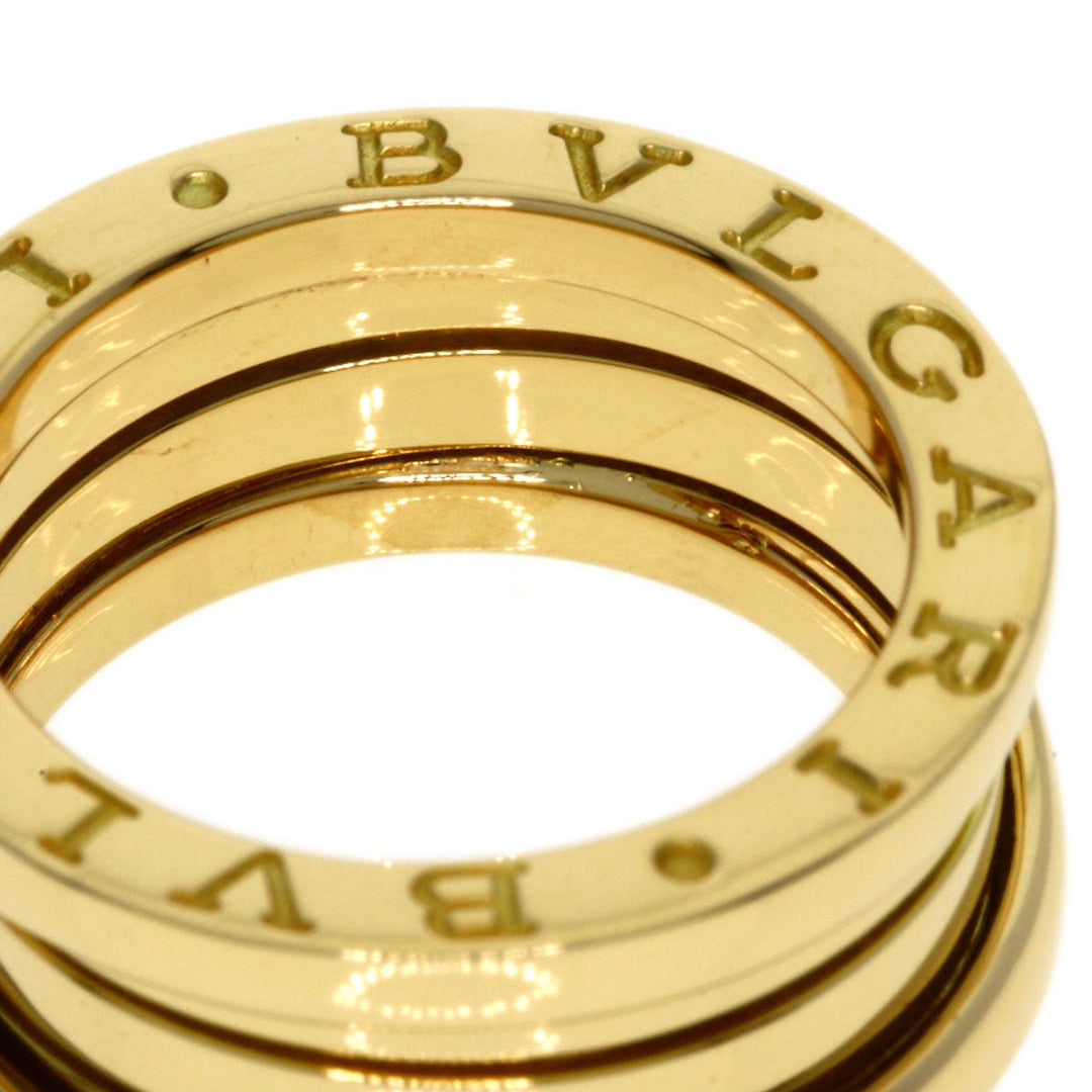 BVLGARI Ring 18K Yellow Gold gold B-zero1 B-zero One 2 Band #48 Women Used Authentic